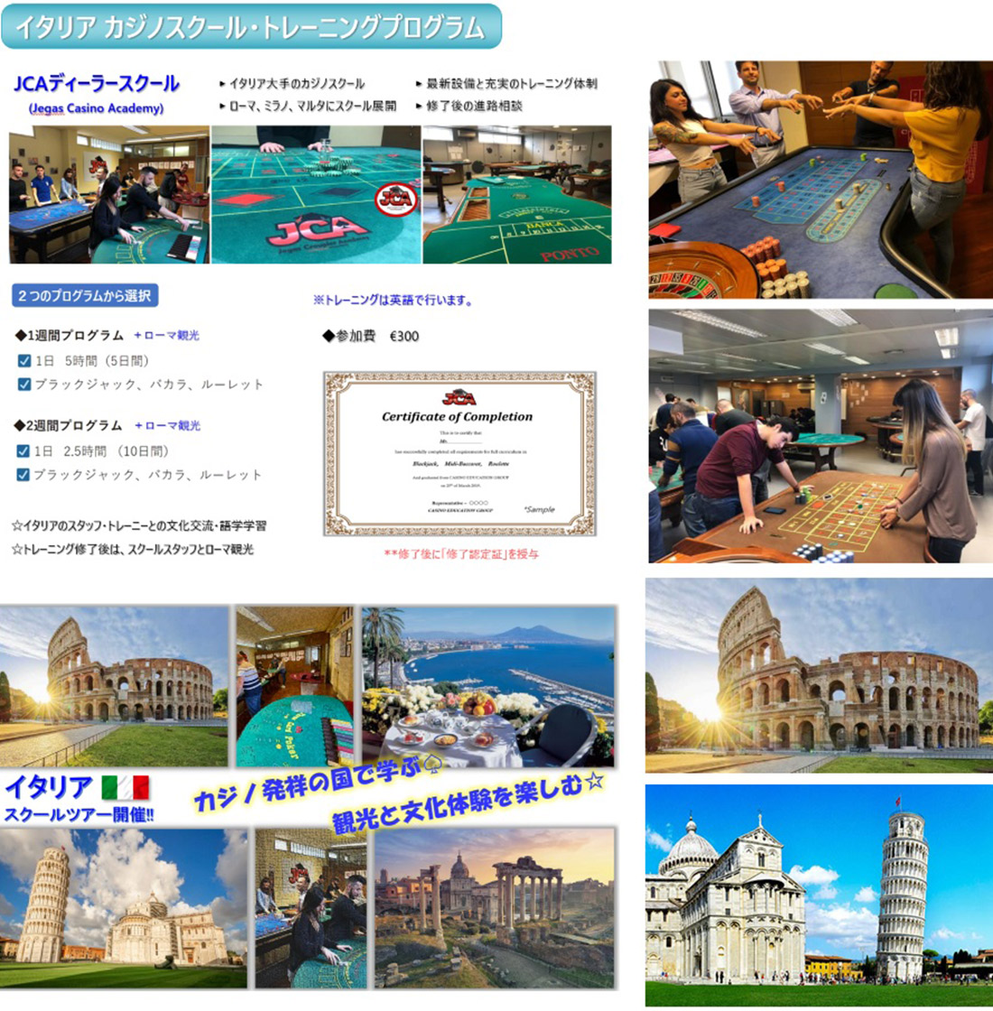 IGS カジノスクール(学校) インターナショナル・ゲーミング・スクール 大阪